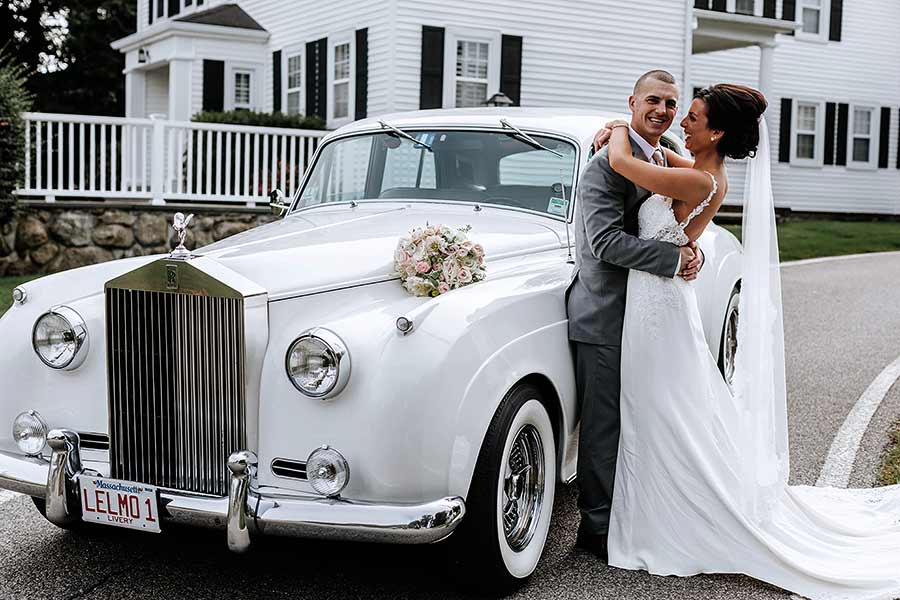 Le Limo Rolls Royce Wedding Picture