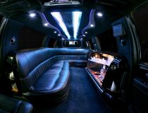8 Passenger Limo interior