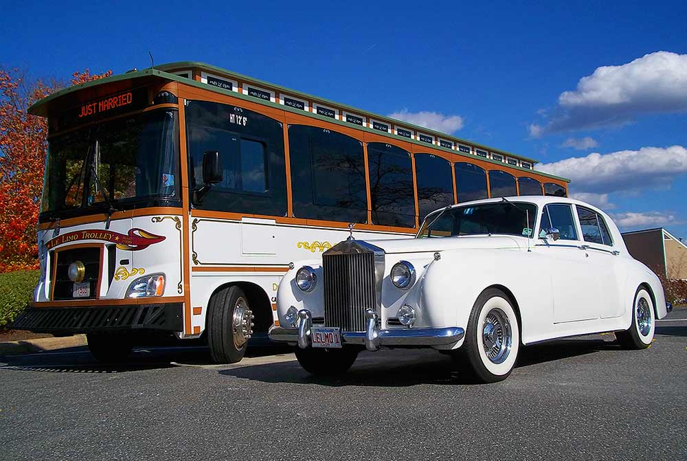 Trolley and Rolls Royce