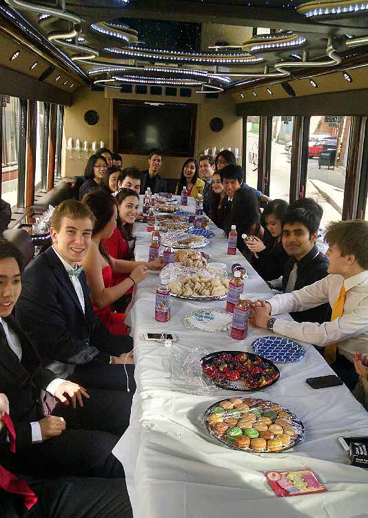 Frat Party in the Le Limo Trolley