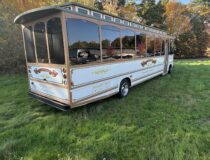 Rearview of Trolley